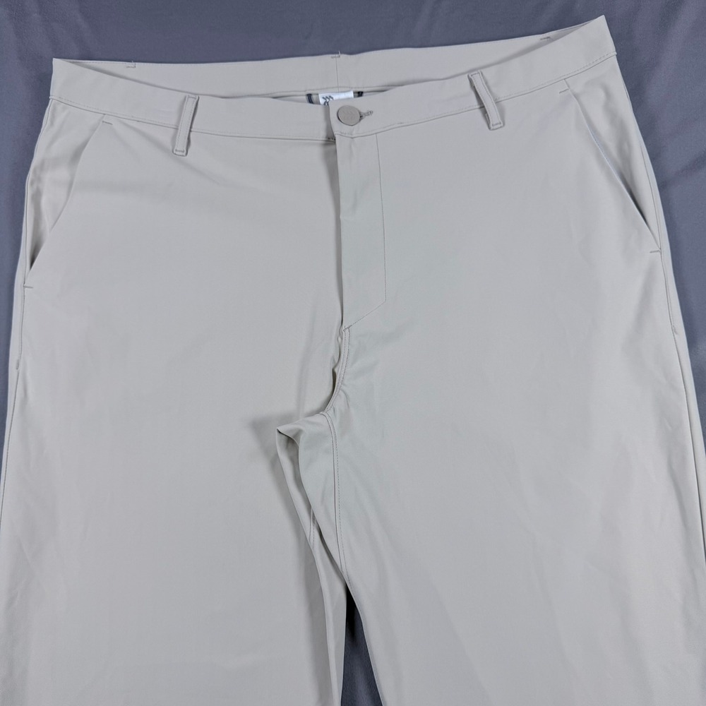 All in Motion Mens 38x30 Khaki Recycled Polyester Stretch Golf Performance Pants - Picture 4 of 11